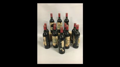 12 bottles Château ANGELUS, 1° Grand Cru...