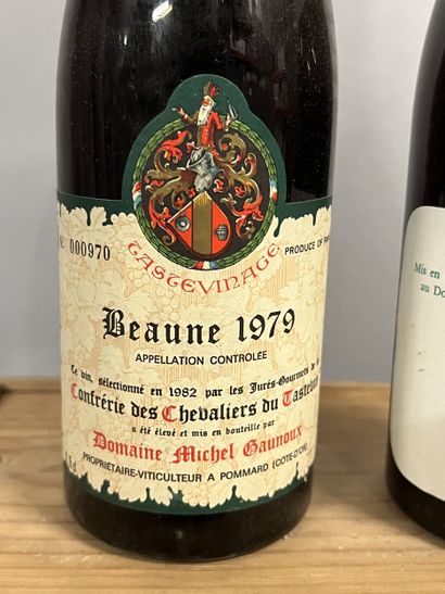 2 bottles BEAUNE M. Gaunoux 1979 (TLB) &...
