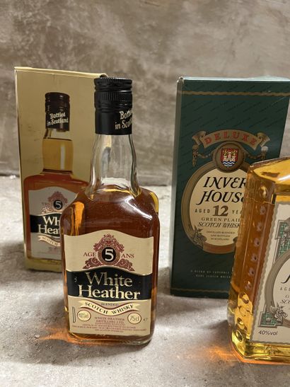 3 bottles SCOTCH WHISKY 