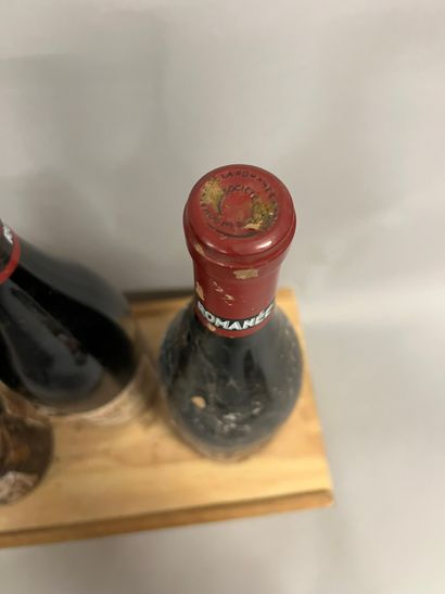 3 bouteilles ROMANEE SAINT-VIVANT, DRC 1991...