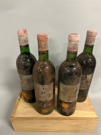 4 bottles Château LAFITE-ROTHSCHILD, 1° cruPauillac...