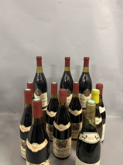 12 bottles BOURGOGNE DIVERS, (1 Jules Guillemard...