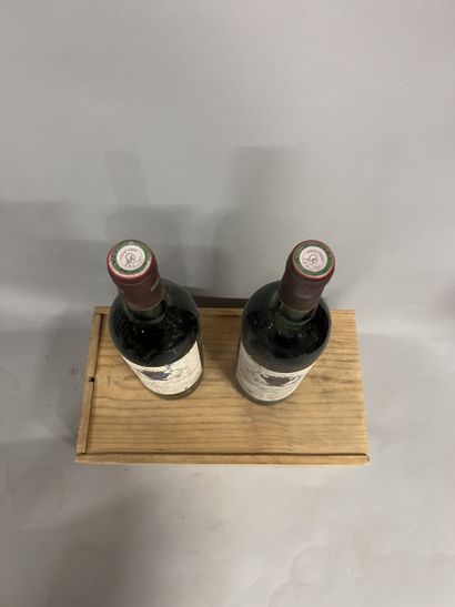 2 bottles Château ST GEORGES-COTE-PAVIE,...