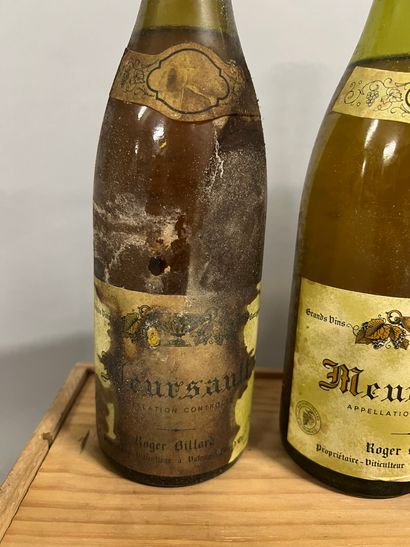 3 bottles MEURSAULT R. Billard 1986 (1 LB...