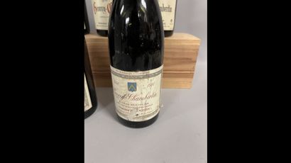 5 bouteilles GEVREY-CHAMBERTIN DIVERS (3...