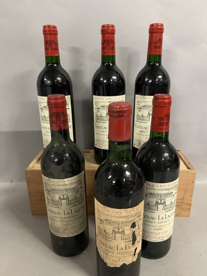 6 bottles Château LA LAGUNE, 3° cru Haut-Médoc...