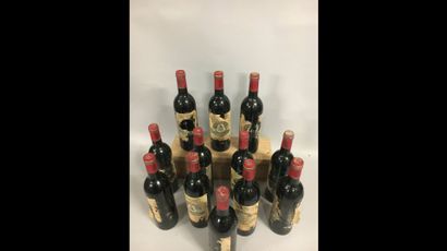 12 bottles Château ANGELUS, 1° Grand Cru...
