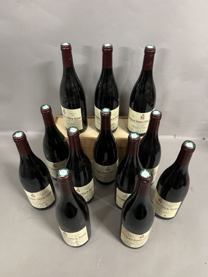 12 bottles HAUTES-COTES-DE-BEAUNE Grivelet...