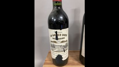 3 bottles SAINT-EMILION DIVERS (1 Ch. Pavie...