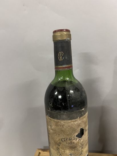 2 bottles Château GRUAUD-LAROSE, 2° cru Saint-Julien...