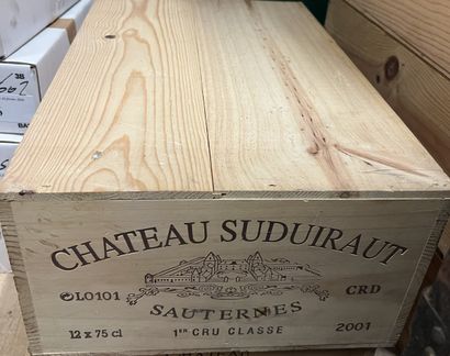 12 bottles Château SUDUIRAUT, 1° cru Sauternes...