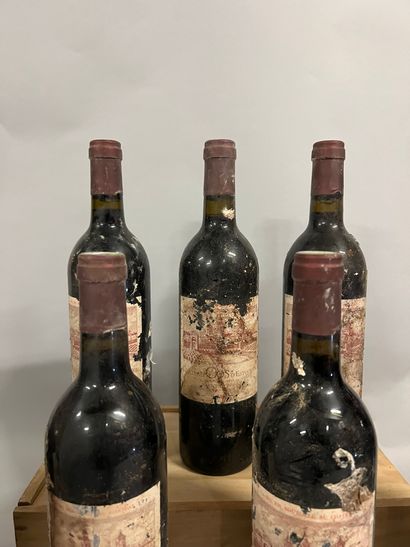 7 bottles Château COS-D'ESTOURNEL, 2° cru...
