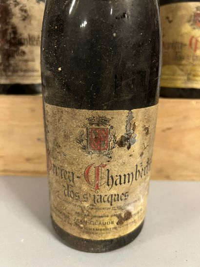 4 bouteilles GEVREY-CHAMBERTIN 