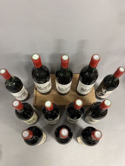 12 bottles Château CARBONNIEUX, Pessac-Léognan...