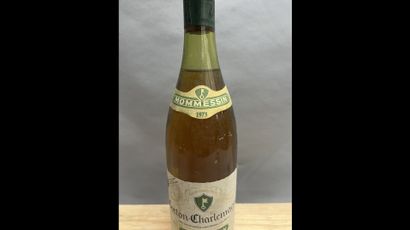 1 bottle CORTON CHARLEMAGNE, Mommessin 1975...