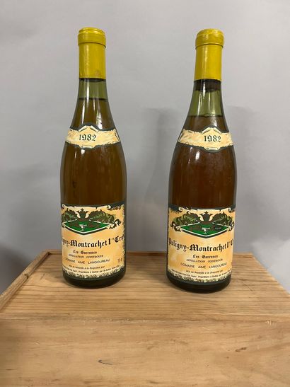 2 bottles PULIGNY-MONTRACHET 