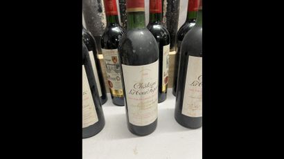 10 bottles SAINT-EMILION DIVERS (2 Ch. La...