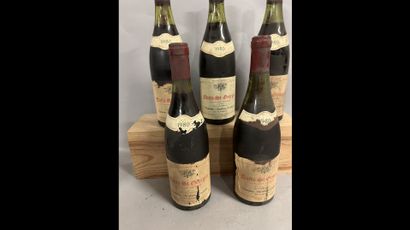 5 bottles NUITS-ST-GEORGES C. Confuron 1980...