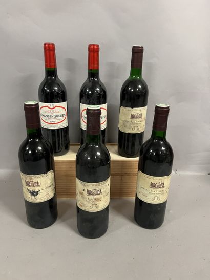 6 bottles HAUT-MEDOC DIVERS, (4 Ch. La Tour...