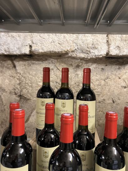 12 bottles Château BRANAS-GRAND-POUJEAUX,...
