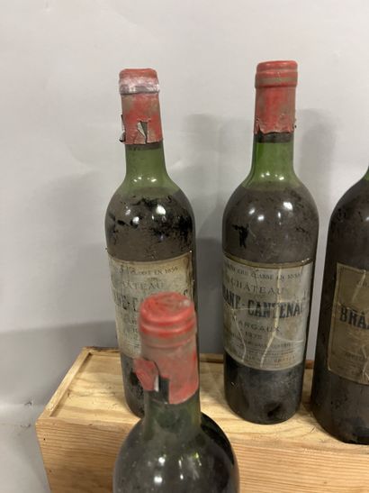 4 bottles Château BRANE-CANTENAC, 2° cru...