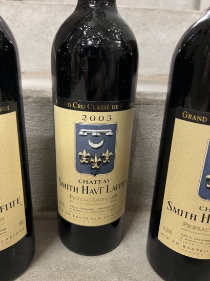 3 bottles Château SMITH-HAUT-LAFITTE, Pessac-Léognan...
