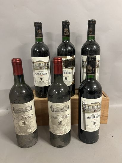 6 bottles Château LEOVILLE BARTON, 2° cru...