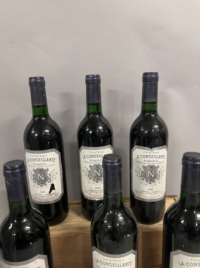 6 bottles Château LA CONSEILLANTE, Pomerol...