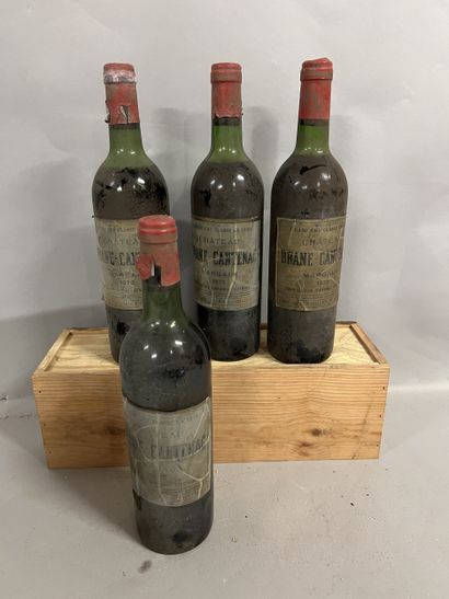 4 bottles Château BRANE-CANTENAC, 2° cru...