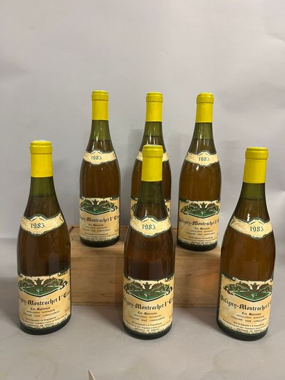 6 bottles PULIGNY-MONTRACHET 