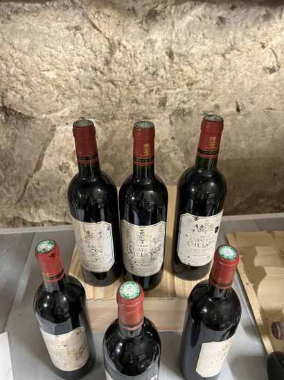 6 bottles Château DILLON, Haut-Médoc 1999...