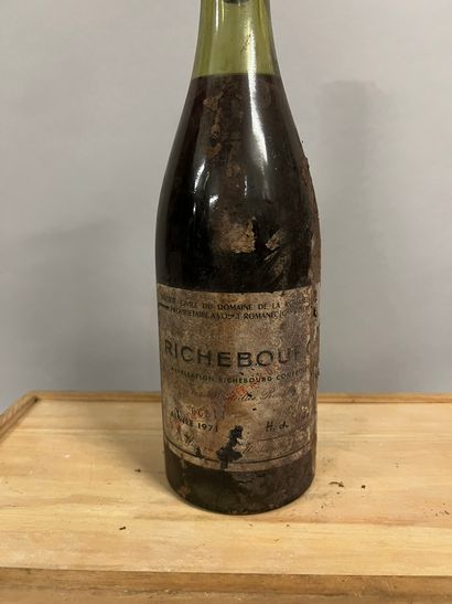 1 bottle RICHEBOURG, DRC 1971 (ea, LB)
