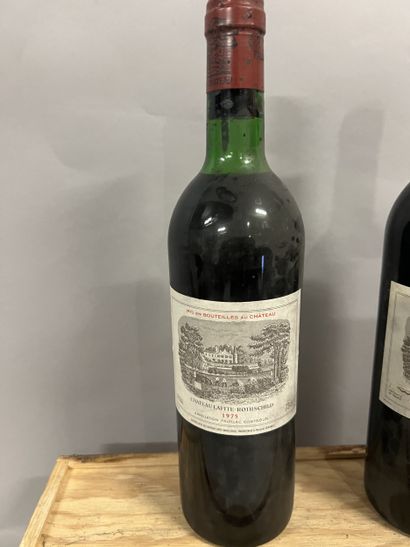 2 bottles Château LAFITE-ROTHSCHILD, 1° cru...