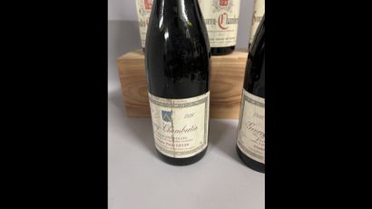 5 bouteilles GEVREY-CHAMBERTIN DIVERS (3...
