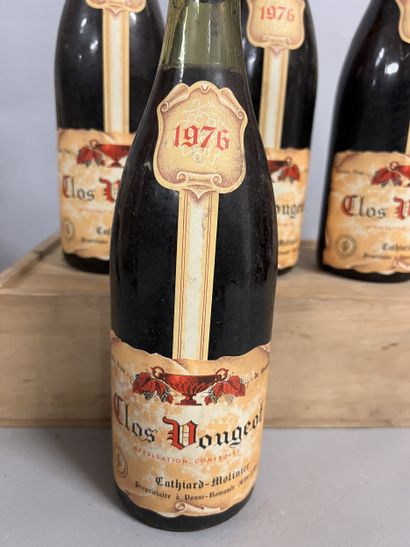 4 bottles CLOS VOUGEOT, Cathiard-Molinier...