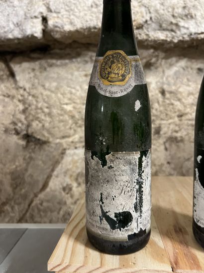 2 bottles GERMAN WINES Wiltinger Kupp, Bischofliches...
