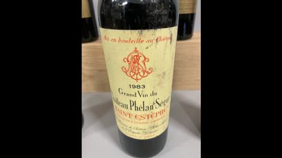 6 bottles BORDEAUX DIVERS (et, etla; 1 Ch....