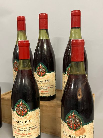 6 bottles VOLNAY B. Glantenay 1979 (5 LB,...