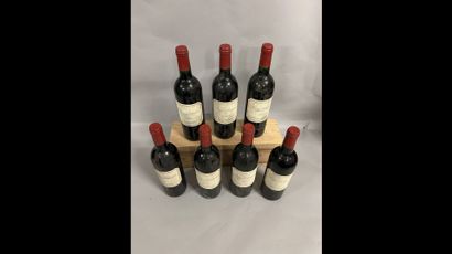 7 bottles PESSAC-LEOGNAN Bordeaux 1997 V...