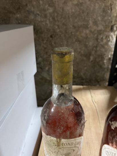 2 bottles Château RAYMOND-LAFON, Sauternes...
