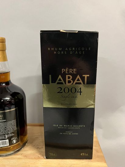 1 bottle RHUM Guadeloupe, Père Labat 2004...