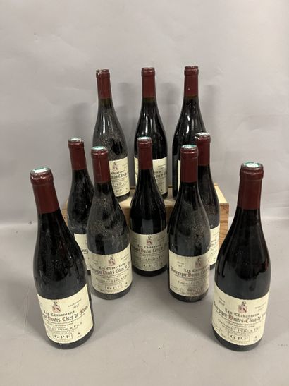10 bottles HAUTES-COTES-DE-NUITS Grivelet...