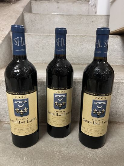 3 bottles Château SMITH-HAUT-LAFITTE, Pessac-Léognan...