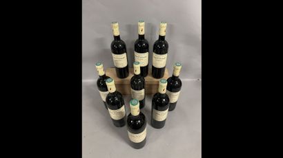 9 bottles Château HAUT TROPCHAUD, Pomerol...