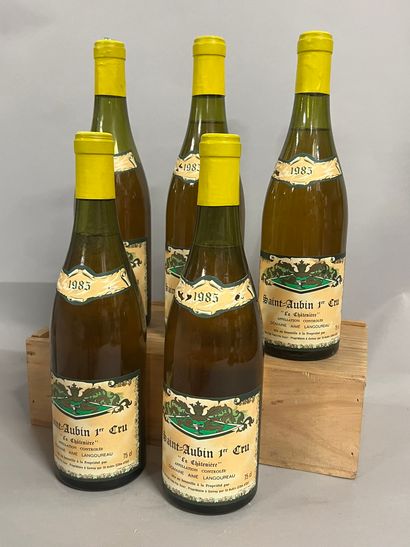 5 bottles SAINT-AUBIN 