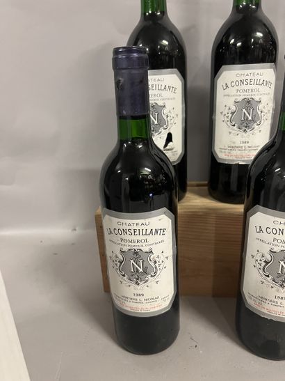 6 bottles Château LA CONSEILLANTE, Pomerol...
