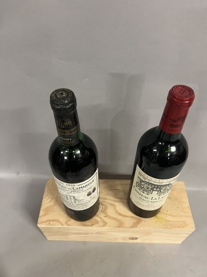 2 bottles HAUT-MEDOC, (1 Ch. La Lagune 1999:...