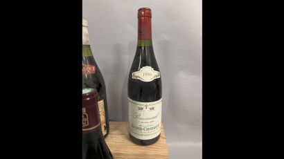 5 bouteilles POMMARD (Patriarche 1973, Bouchard...