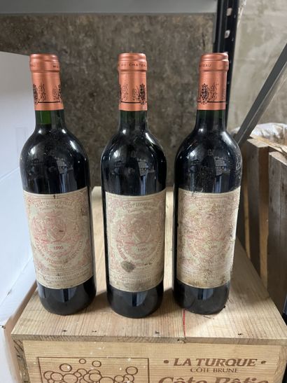 3 bottles Château PICHON LONGUEVILLE-BARON,...