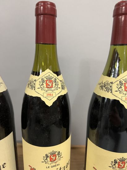 3 bottles HERMITAGE M. Sorrel (1981 TLB,...